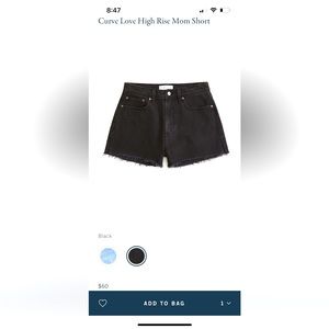 Curve Love High Rise Mom Short - 26/2